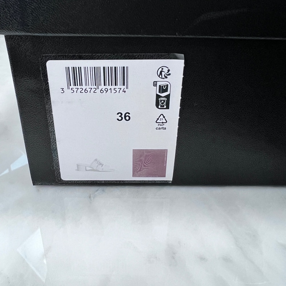 Brand new, never worn Chanel Sandals. This color is not available in the USA. - Picture 2 of 8